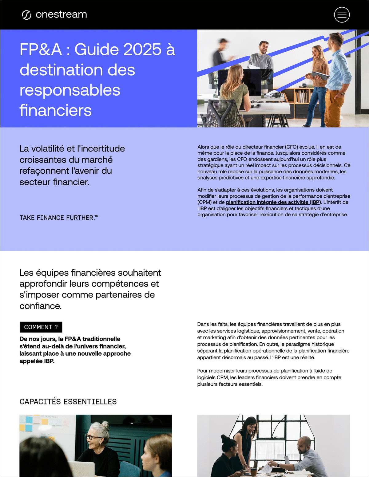Guide 2025 du responsable financier : FP&A