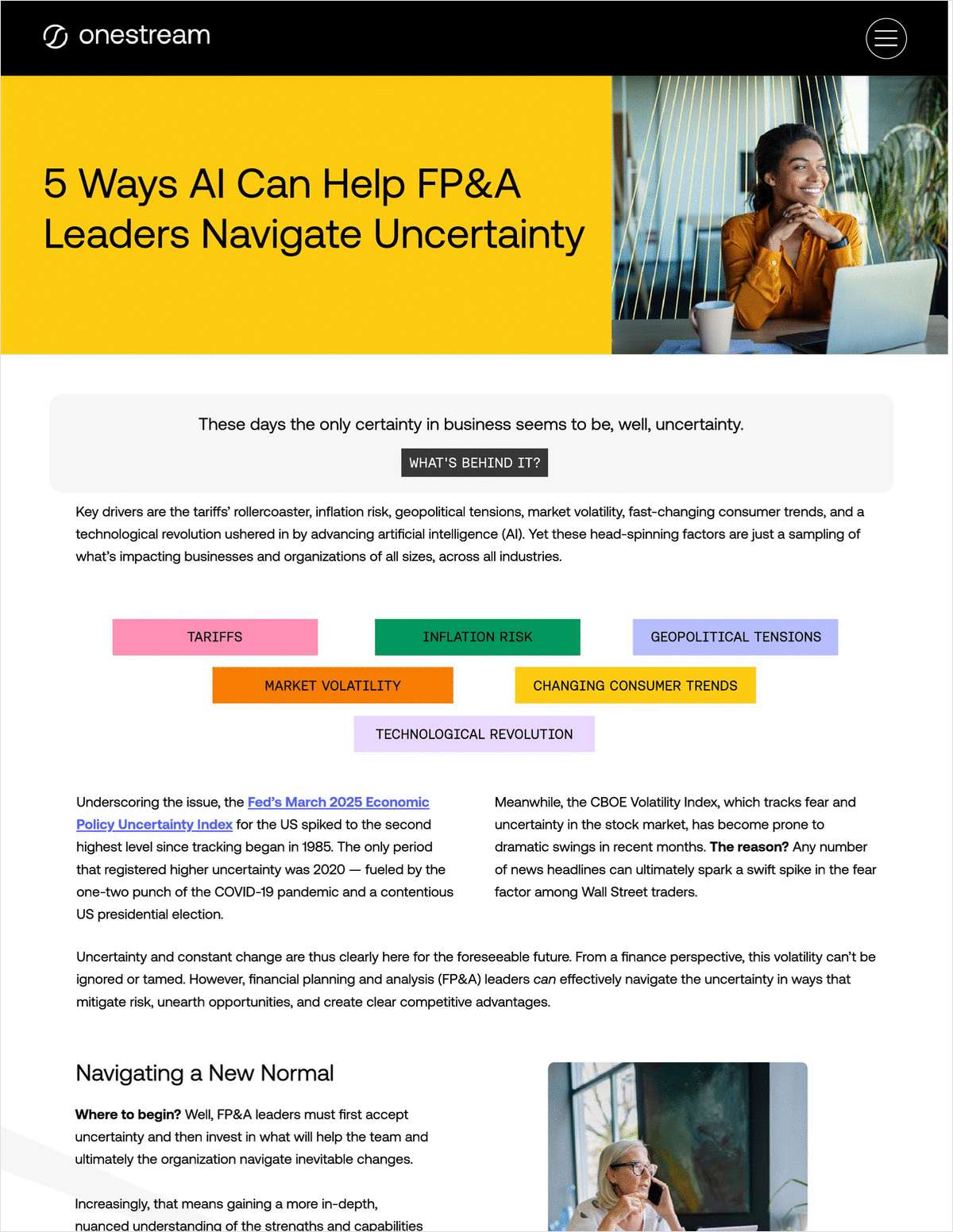 5 Ways AI Can Help FP&A Leaders Navigate Uncertainty