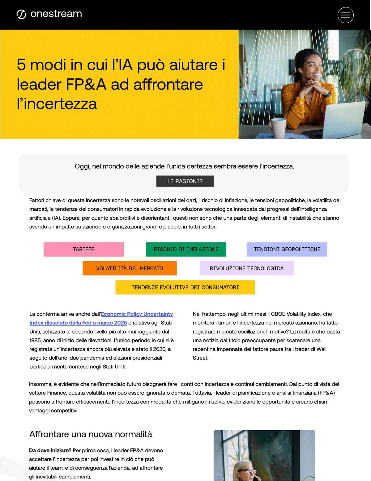 5 modi in cui l'IA può aiutare i leader FP&A a navigare l'incertezza
