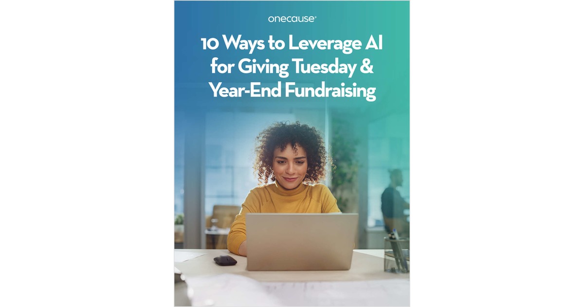 10 Ways to Leverage AI for Giving Tuesday & Year-End Fundraising