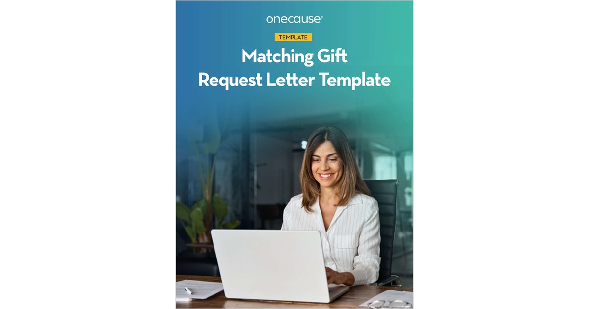 Matching Gift Request Letter Template