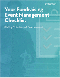 Your Fundraising Event Management Checklist