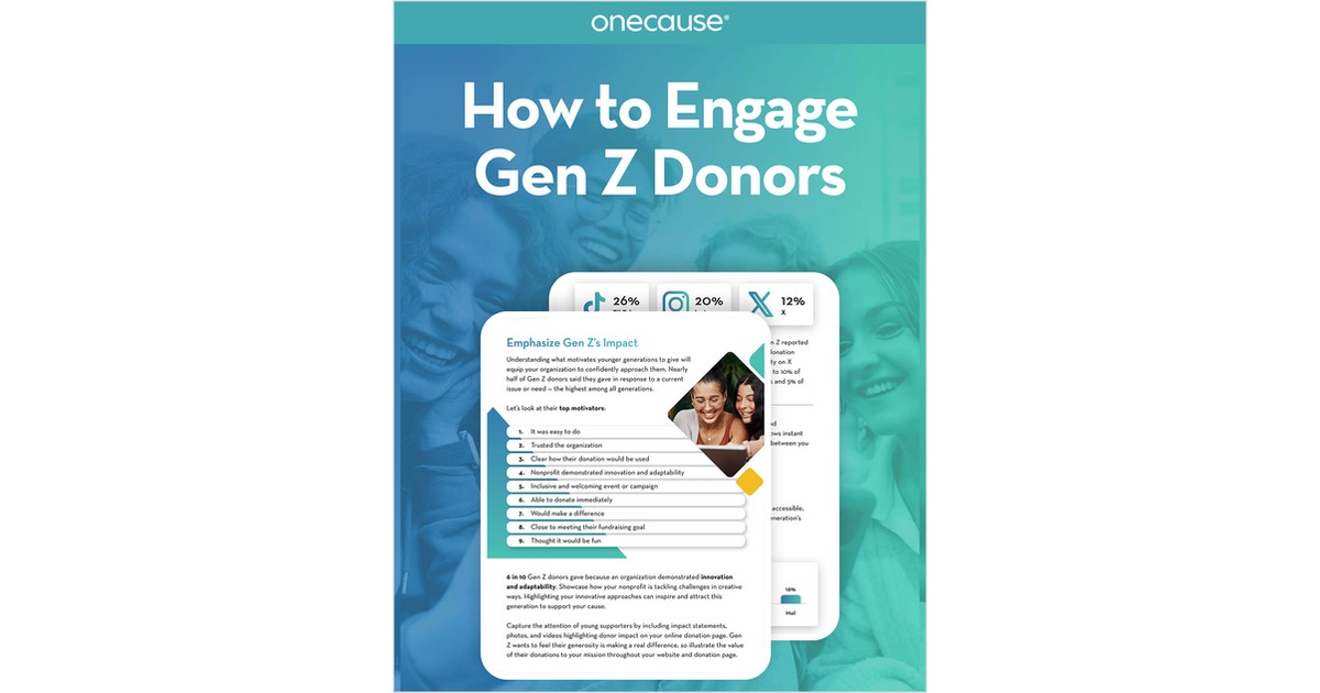 How to Engage Gen Z Donors