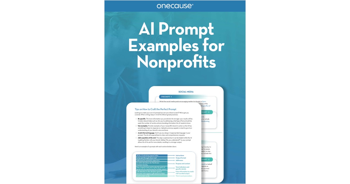 AI Prompts for Nonprofits
