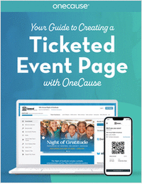 Your Guide to Creating a Ticketed Event Page with OneCause
