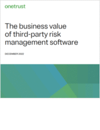 The Business Value of Third-party Risk Management Software
