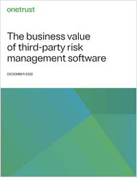 The Business Value of Third-party Risk Management Software