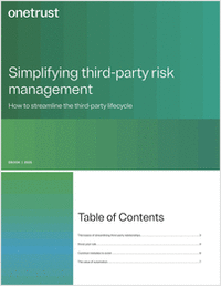 Simplifying Third-party Risk Management