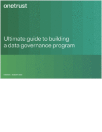 Ultimate Guide to Building a Data Governance Program