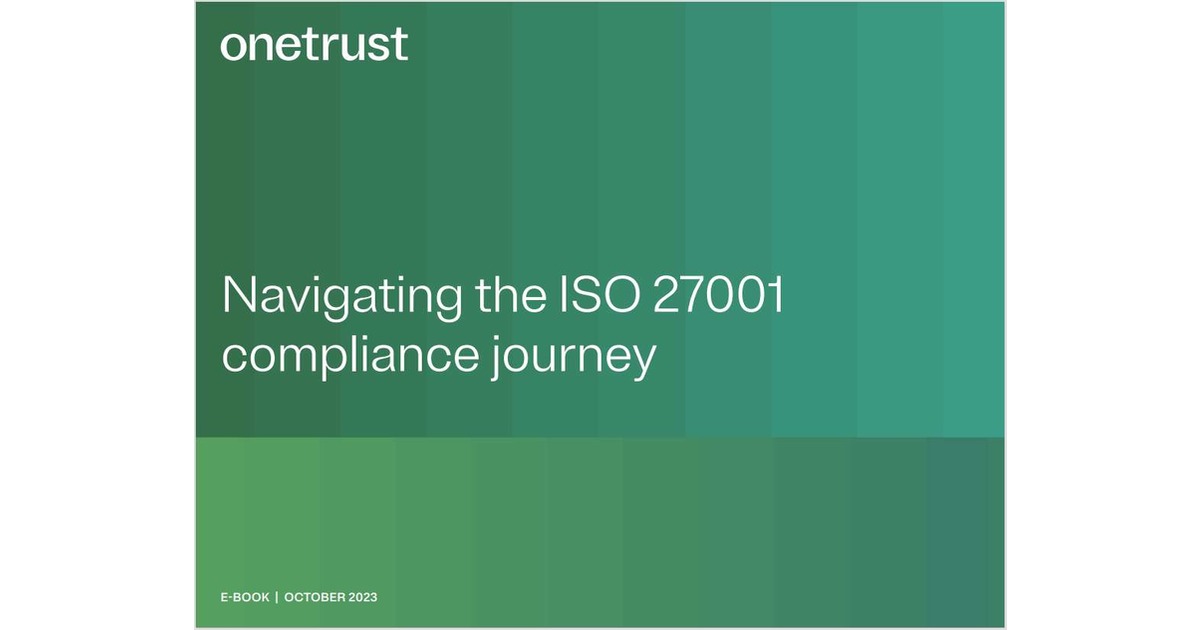 Navigating the ISO 27001 compliance journey Free eBook - Vimarsana News