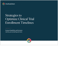 Strategies to Optimize Clinical Trial Enrollment Timelines