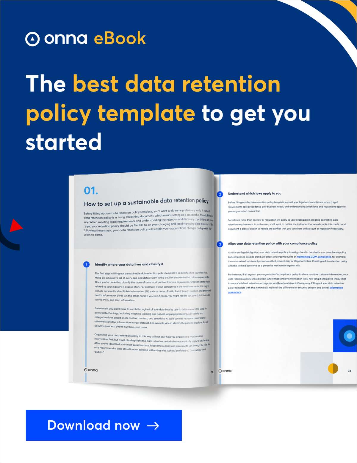 The best data retention policy template to get you started