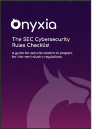 The SEC Cybersecurity Rules Checklist
