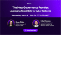 The New Governance Frontier: Leveraging AI and Data for Cyber Resilience