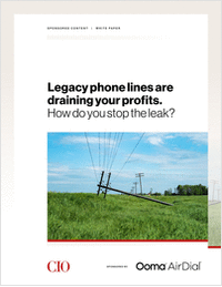 Legacy phone lines are draining your profits. How do you stop the leak?
