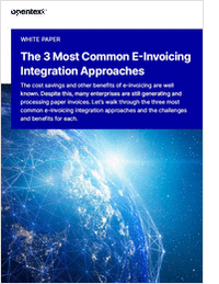 The 3 Most Common E-Invoicing Integration Approaches