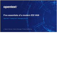 Five Essentials of a Modern EDI VAN