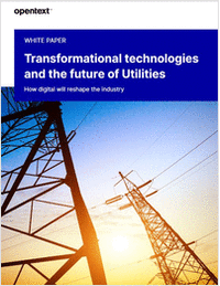 Transformational Technologies and the Future of Utilities