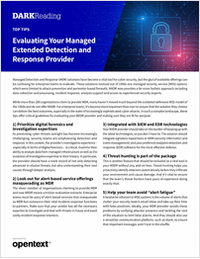 Evaluating Your Managed Extended Detection and Response Provider