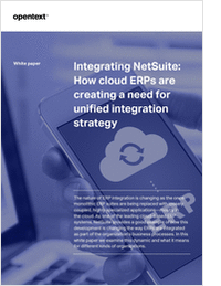 Integrating NetSuite: How Cloud ERPs are Creating a Need for Unified Integration Strategy