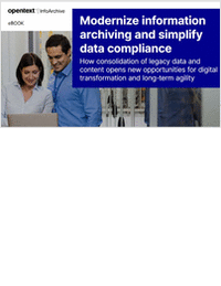 Modernize Information Archiving and Simplify Data Compliance