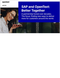 SAP and OpenText: Better Together