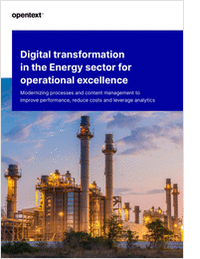 Digital Transformation in the Energy Sector for Operational Excellence
