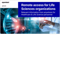 Remote access for Life Sciences Organizations