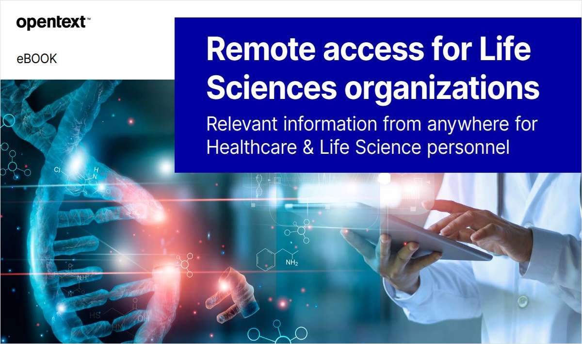 Remote access for Life Sciences Organizations
