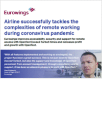 航空公司成功解决了冠状病毒大流行期间远程工作的复杂性