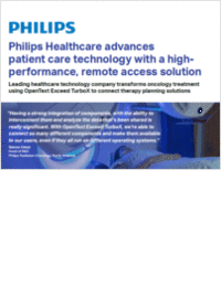 Philips Healthcare Advances Patient Care Technology with a High-Performance, Remote Access Solution
