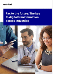 Fax to the Future: The key to digital transformation across industries