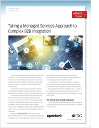 Taking A Managed Services Approach to Complex B2B Integration
