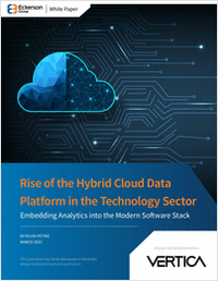 Rise of the Hybrid Cloud Data Platform in the Technology Sector