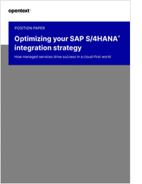 Optimizing your SAP S/4HANA® integration strategy