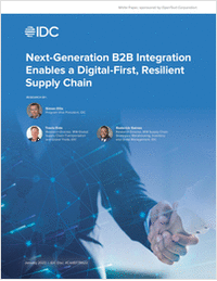 Next-Generation B2B Integration Enables a Digital-First, Resilient Supply Chain