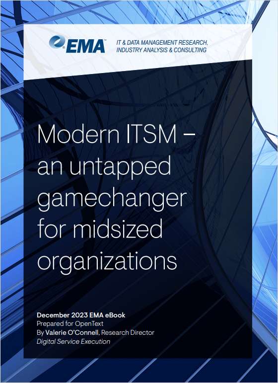 Modern ITSM -- an untapped gamechanger for midsized organizations