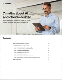 7 Myths About AI And Cloud--Busted