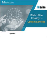 AIIM State of the Industry - Content Services