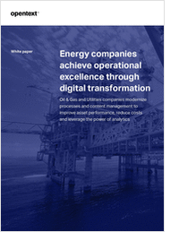 Energy companies achieve operational excellence through digital transformation