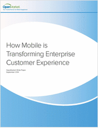 How Mobile is Transforming Enterprise Customer Experience