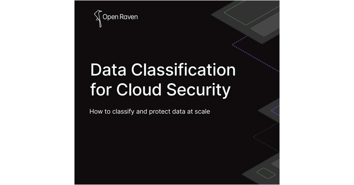 Data Classification for Cloud Security Free eBook