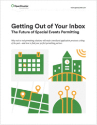 Discover how to make event permitting easier in your city -- for both applicants and staff