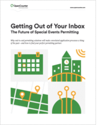 Discover how to make event permitting easier in your city -- for both applicants and staff