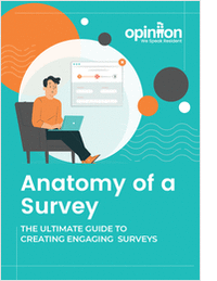 Anatomy of a Survey: The Ultimate Guide to Creating Engaging Resident Feedback