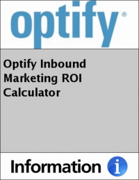 Optify Inbound Marketing ROI Calculator