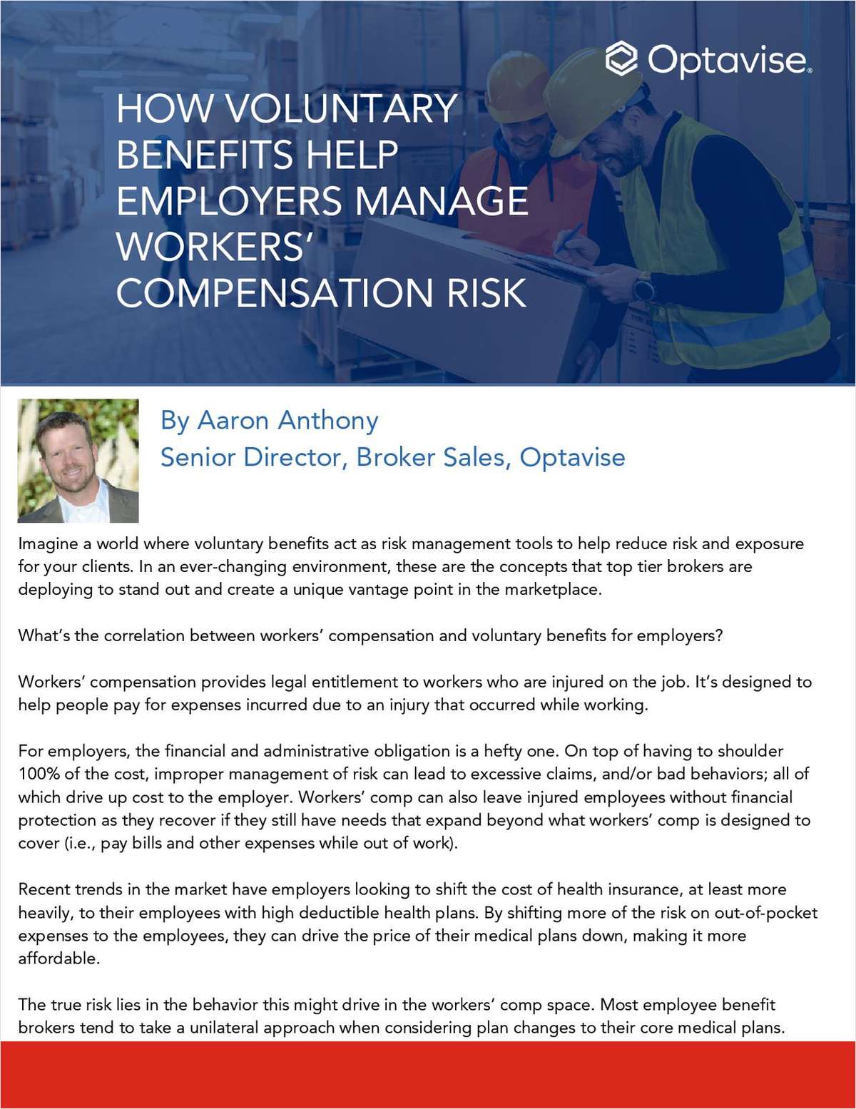 How Voluntary Benefits Help Manage Workers' Compensation Risk