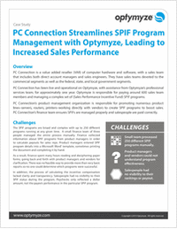 PC Connection Streamlines SPIF Program Management with Optymyze, Leading to Increased Sales Performance