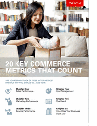 20 Key Commerce Metrics That Count eBook