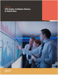 Oracle NetSuite CFO Guide to Inflation Preparation